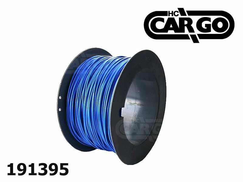 Kabel cargo 1x0,75mm2 plavi 50v 10a